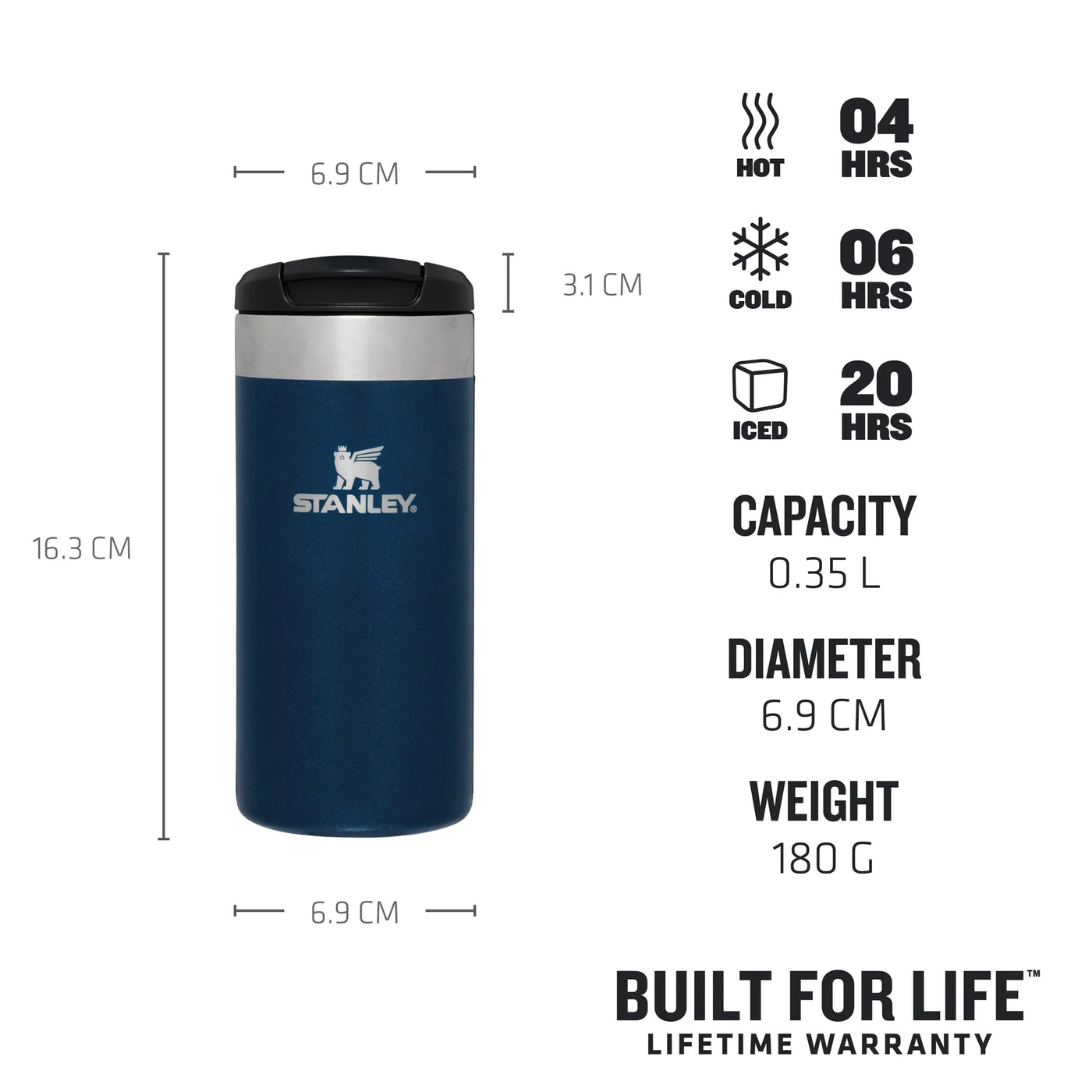 The Aerolight™ Transit Mug | 0.35 L