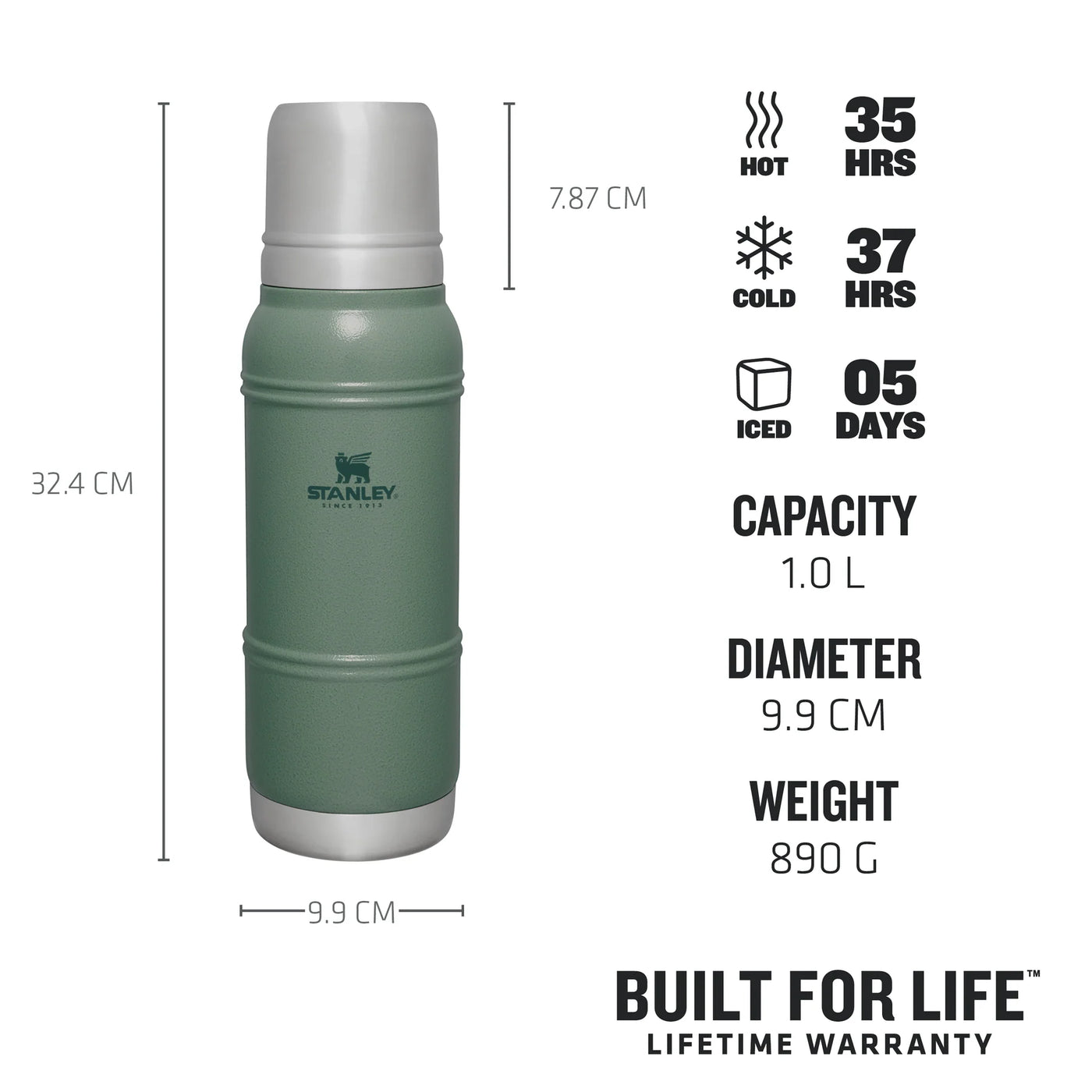 Stanley The Artisan Thermal Bottle | 1.0L