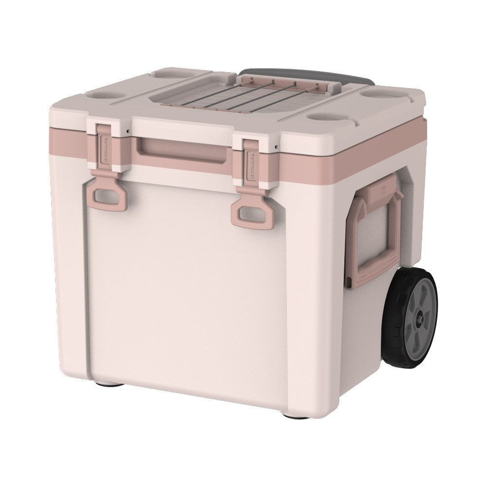 Easy-Carry Outdoor Wheeled Cooler | 47.3L