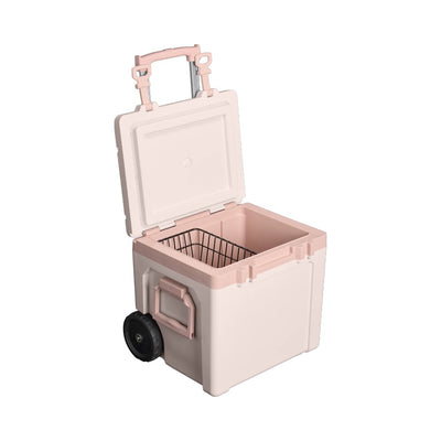 Easy-Carry Outdoor Wheeled Cooler | 47.3L