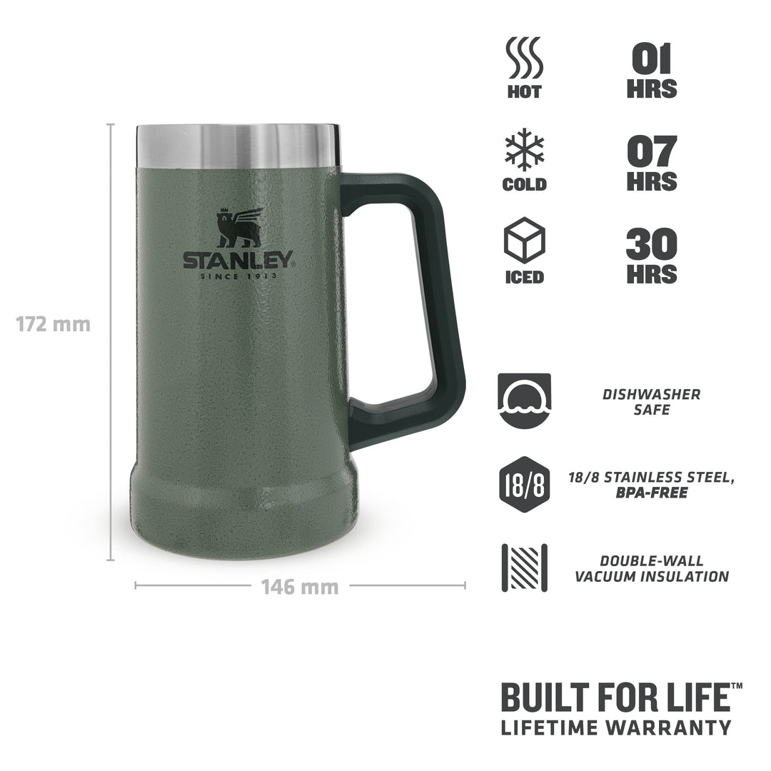 Adventure Big Grip Beer Stein | 0.70 L | Stanley