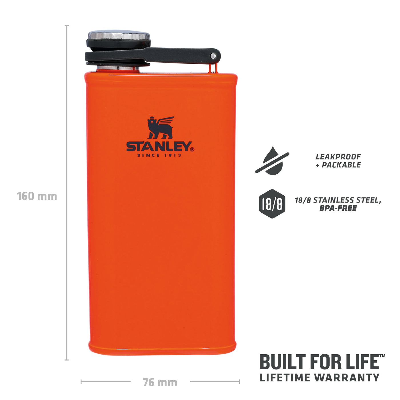 Stanley Classic Easy Fill Wide Mouth Flask | 0.23L