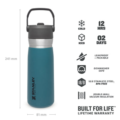 Stanley Go Flip Straw Water Bottle | 0.65L