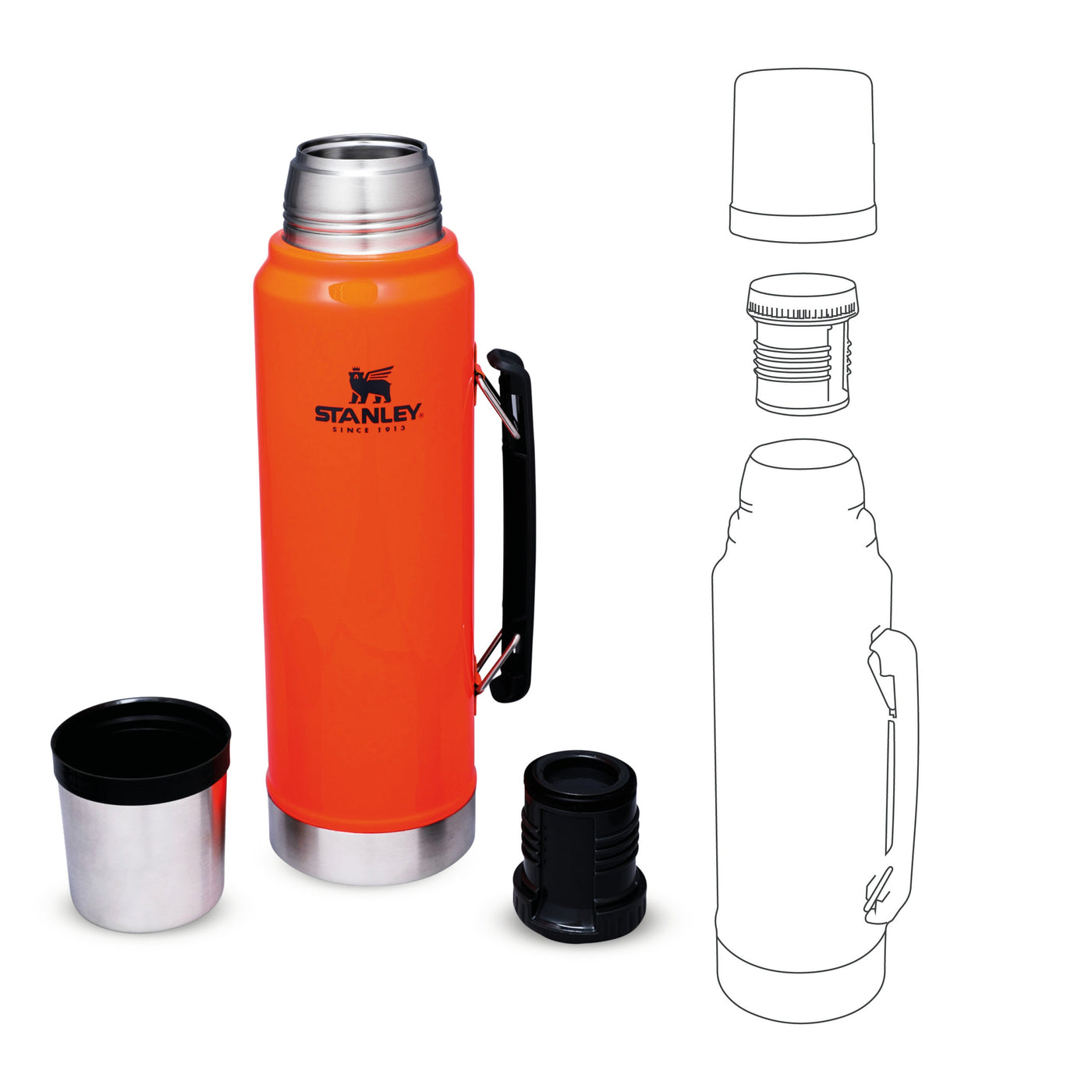 Stanley Classic Legendary Bottle | 1.0L