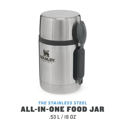 Stanley Adventure Stainless Steel All-in-One Food Jar | 0.53L