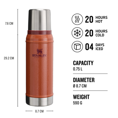 Stanley Classic Legendary Bottle | 0.75L